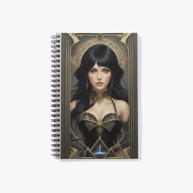 tarot-like notebook